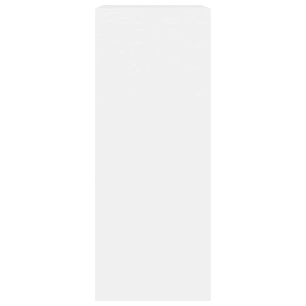 Estante com 2 prateleiras 40x30x76,5 cm contraplacado branco