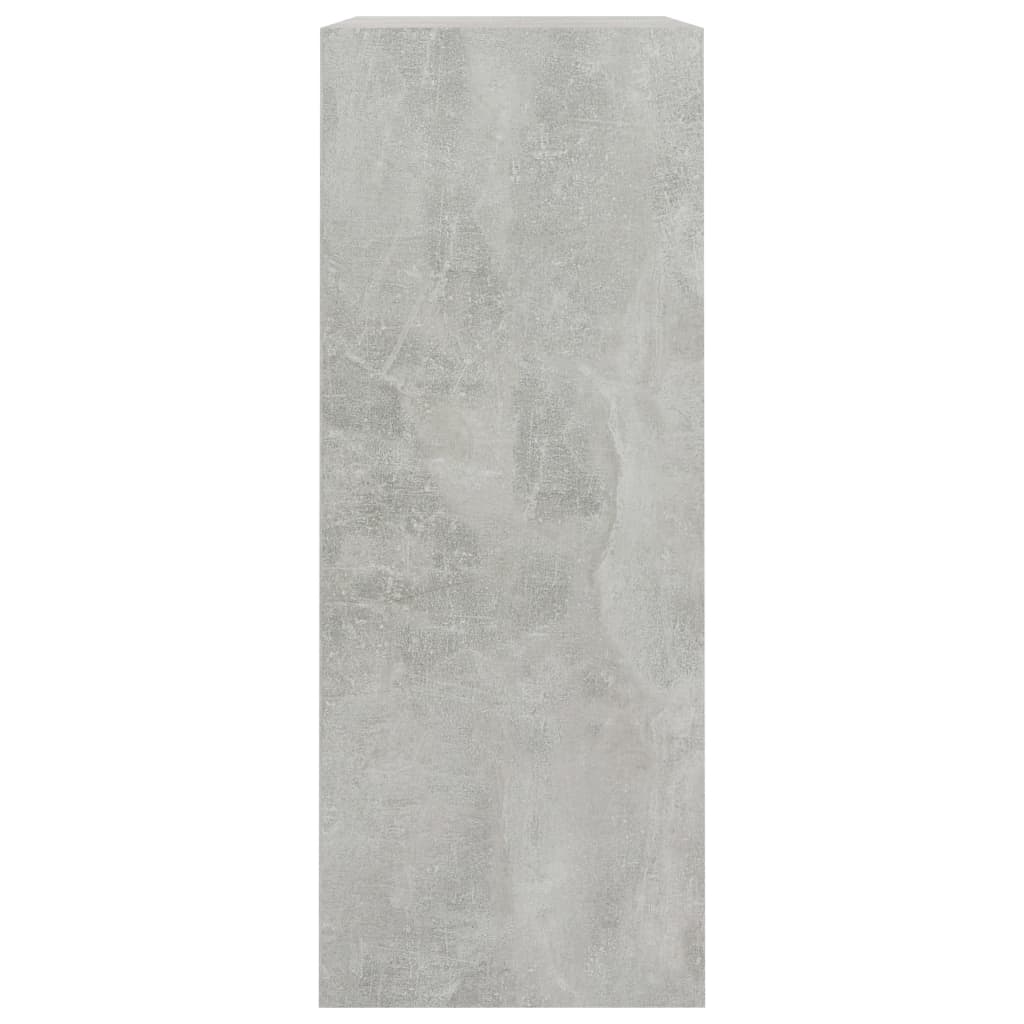 Estante c\ 2 prateleiras 60x30x76,5cm contrap. cinzento cimento