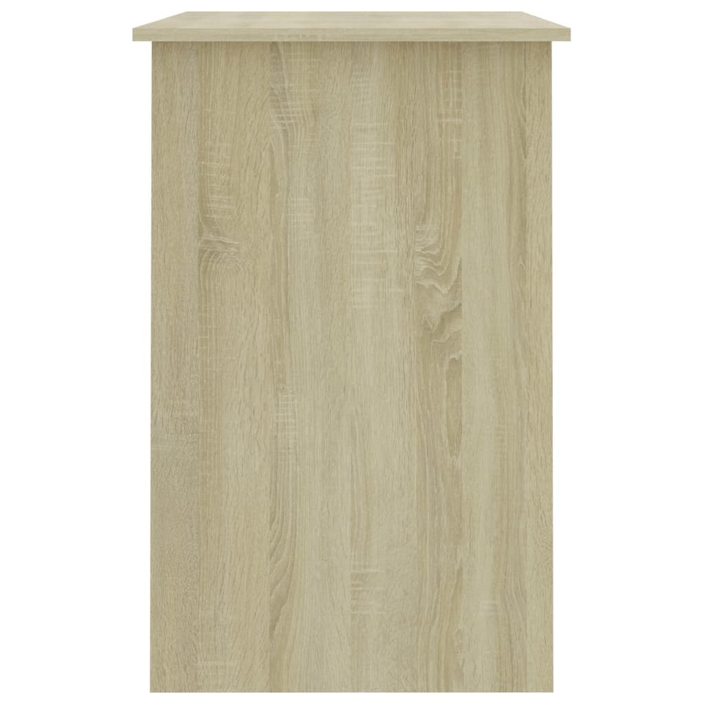 Secretária 100x50x76 cm derivados de madeira branco brilhante