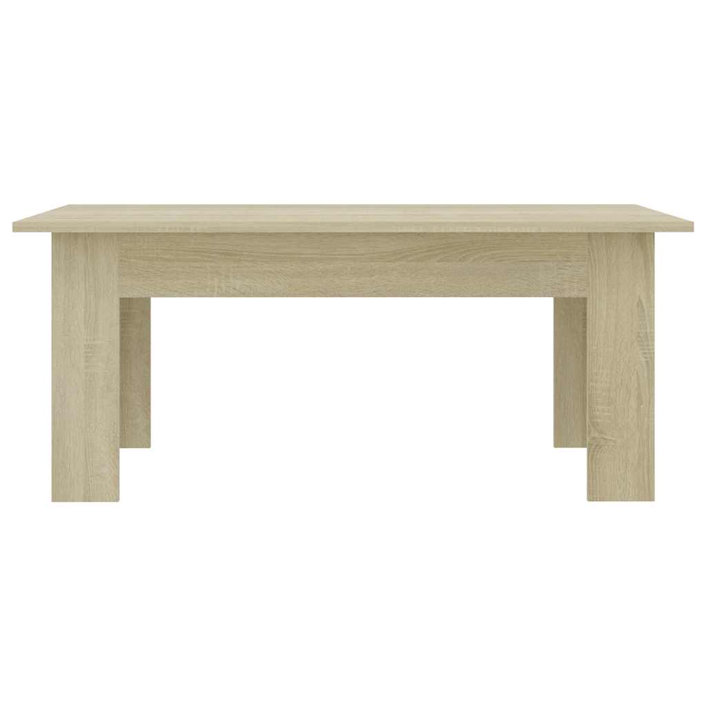 Mesa de centro 100x60x42 cm derivados de madeira branco
