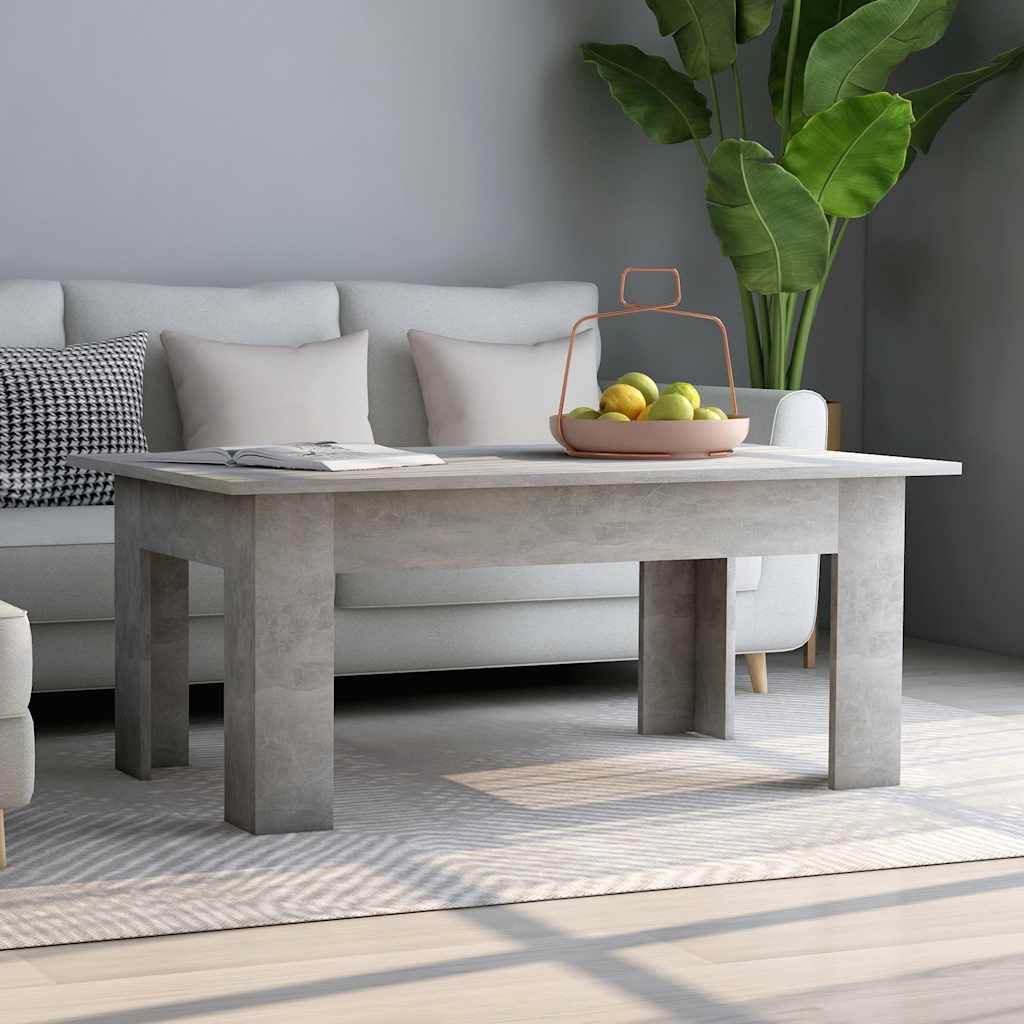 Mesa de centro 100x60x42 cm derivados de madeira branco