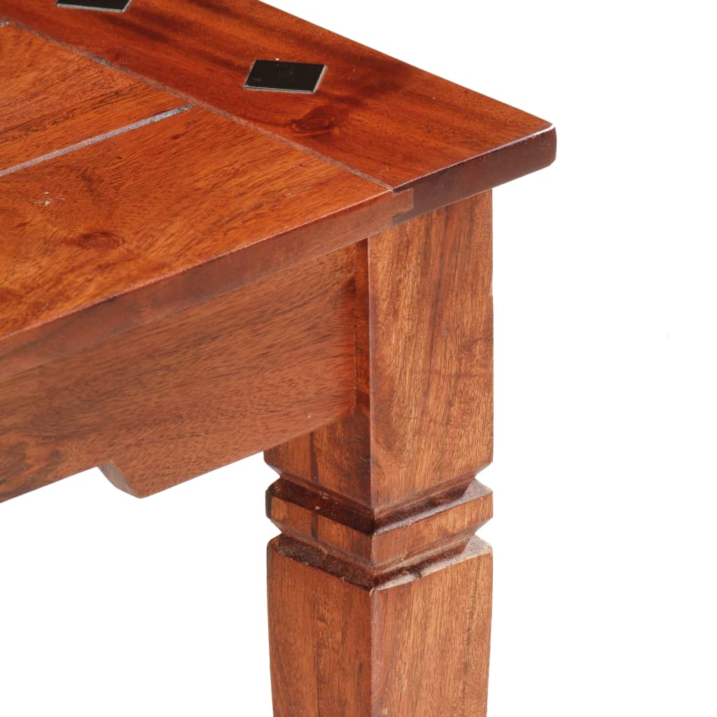 Mesa de centro 110x50x35 cm madeira de acácia maciça