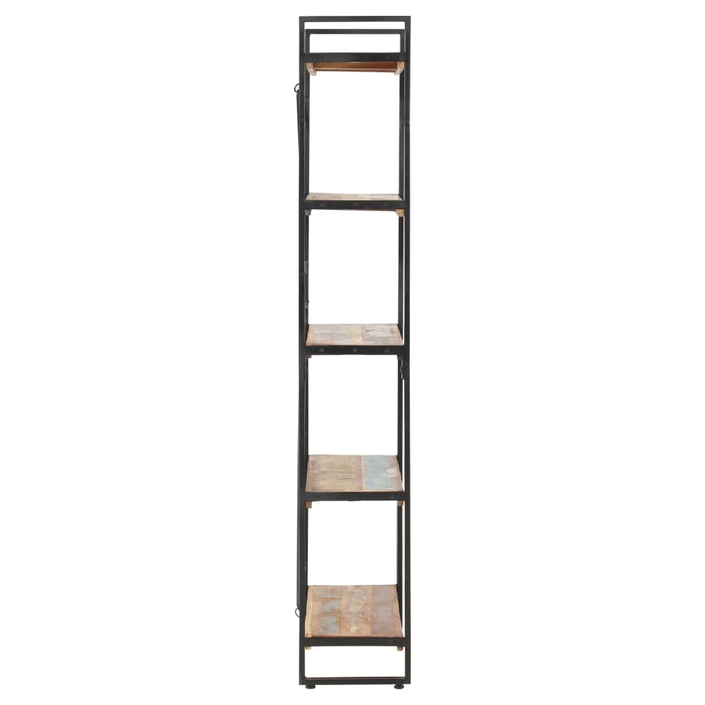 Estante com 5 prateleiras 60x30x180cm madeira recuperada maciça