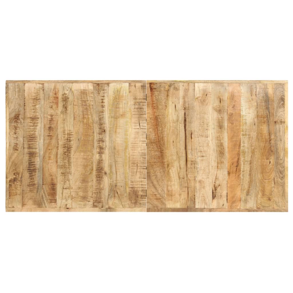 Mesa de bar 120x58x107 cm madeira de mangueira áspera