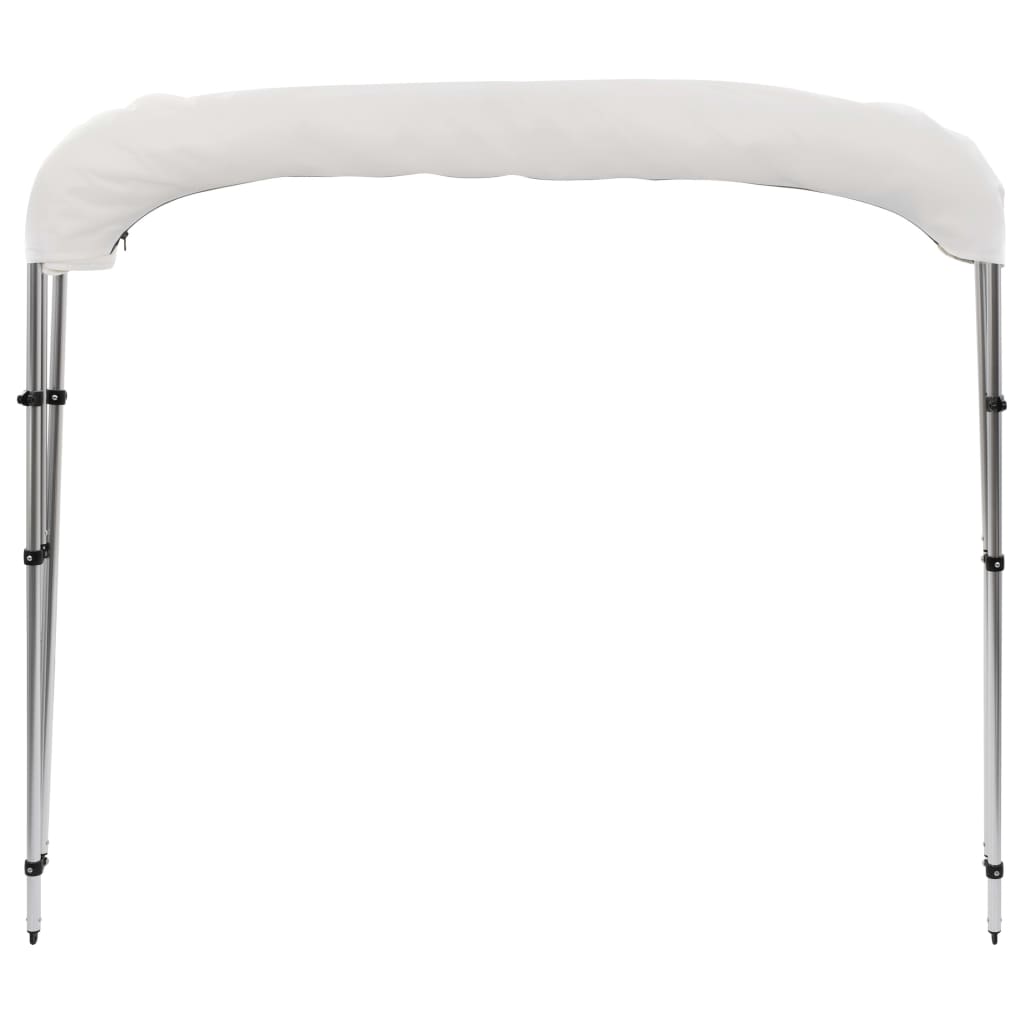 Toldo em arco Bimini 183x140x137 cm branco