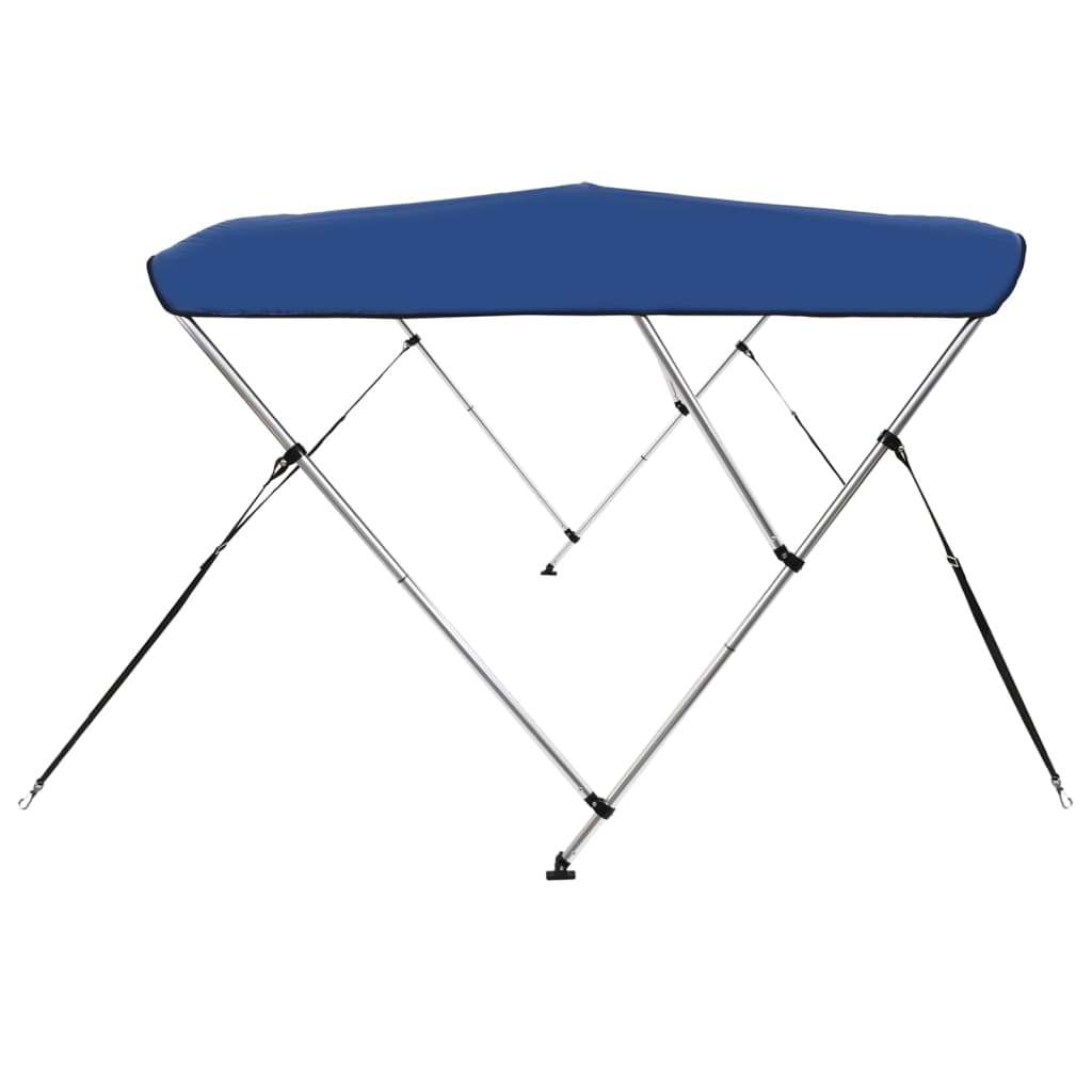 Toldo em 3 arcos Bimini 183x160x137 cm azul