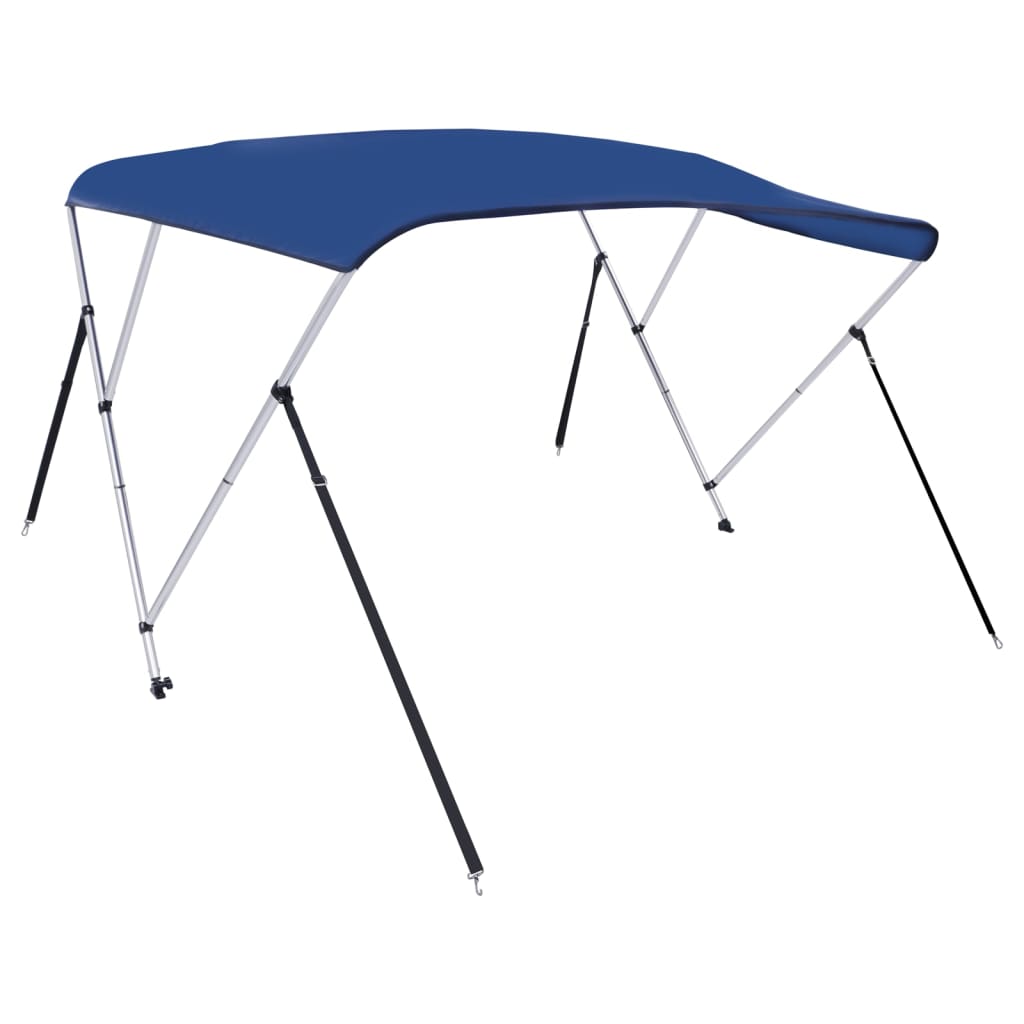 Toldo em 3 arcos Bimini 183x160x137 cm azul