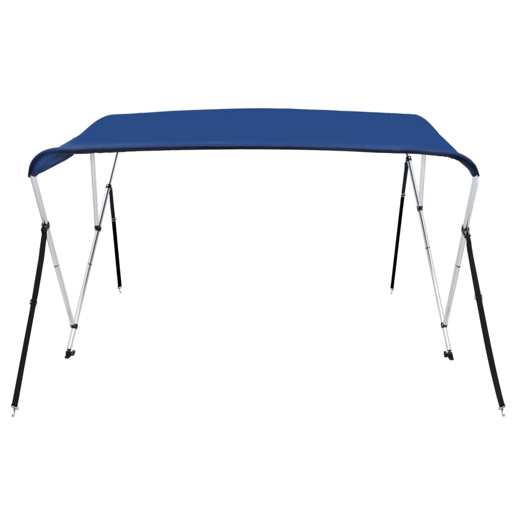 Toldo em 3 arcos Bimini 183x160x137 cm azul