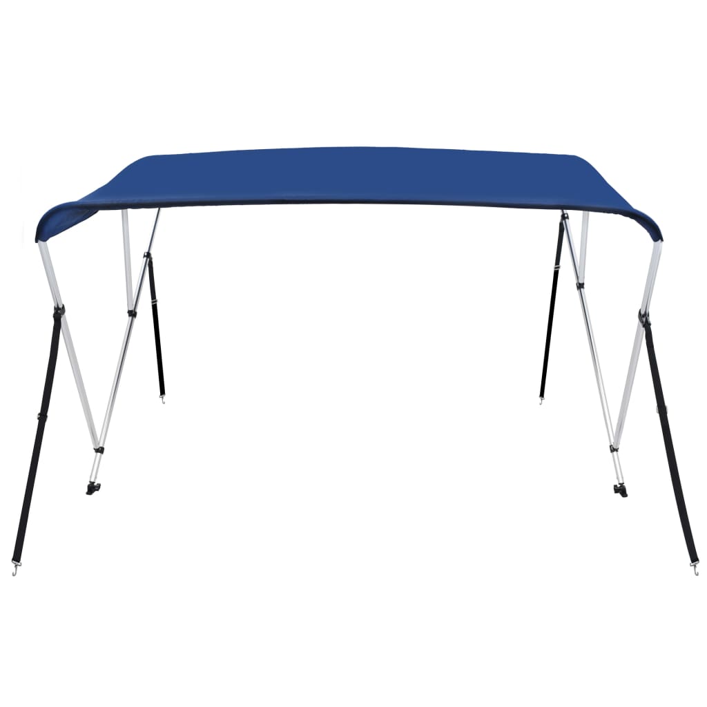 Toldo em 3 arcos Bimini 183x196x137 cm azul