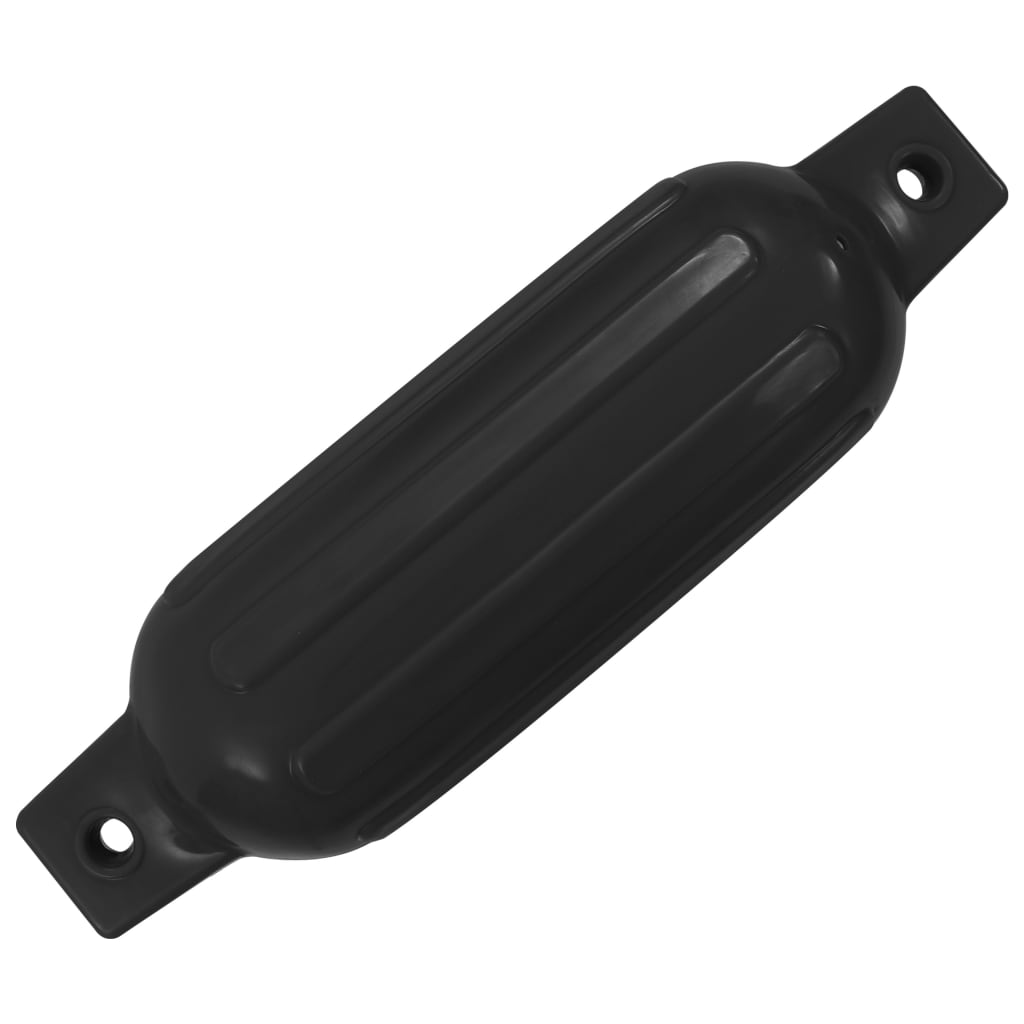 Para-choques para barco 4 pcs 41x11,5 cm PVC preto