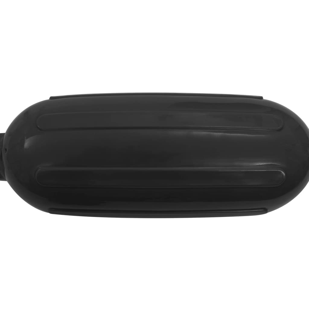Para-choques para barco 4 pcs 41x11,5 cm PVC preto