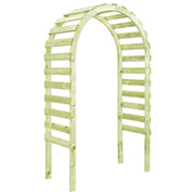 Pérgola de jardim 130x60x230 cm madeira de pinho impregnada