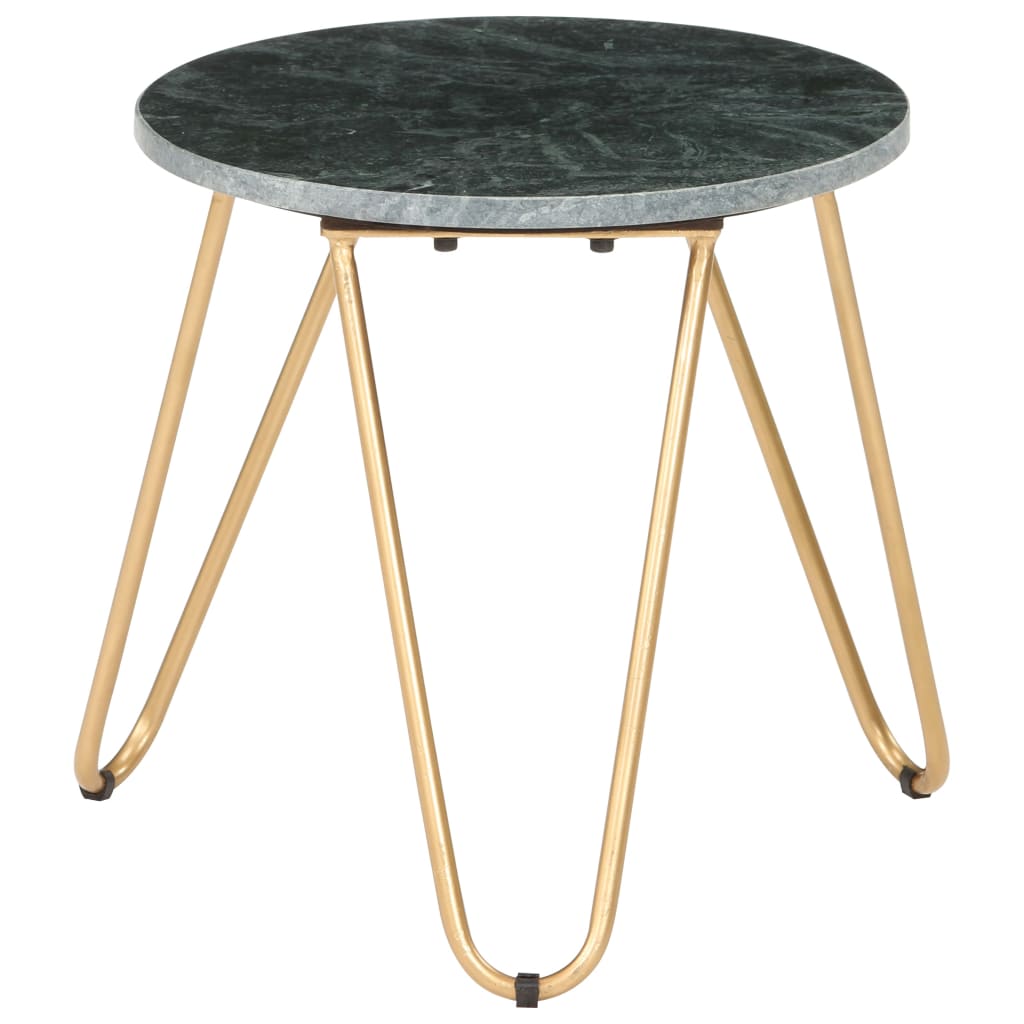Mesa centro 40x40x40cm pedra genuína textura mármore branco