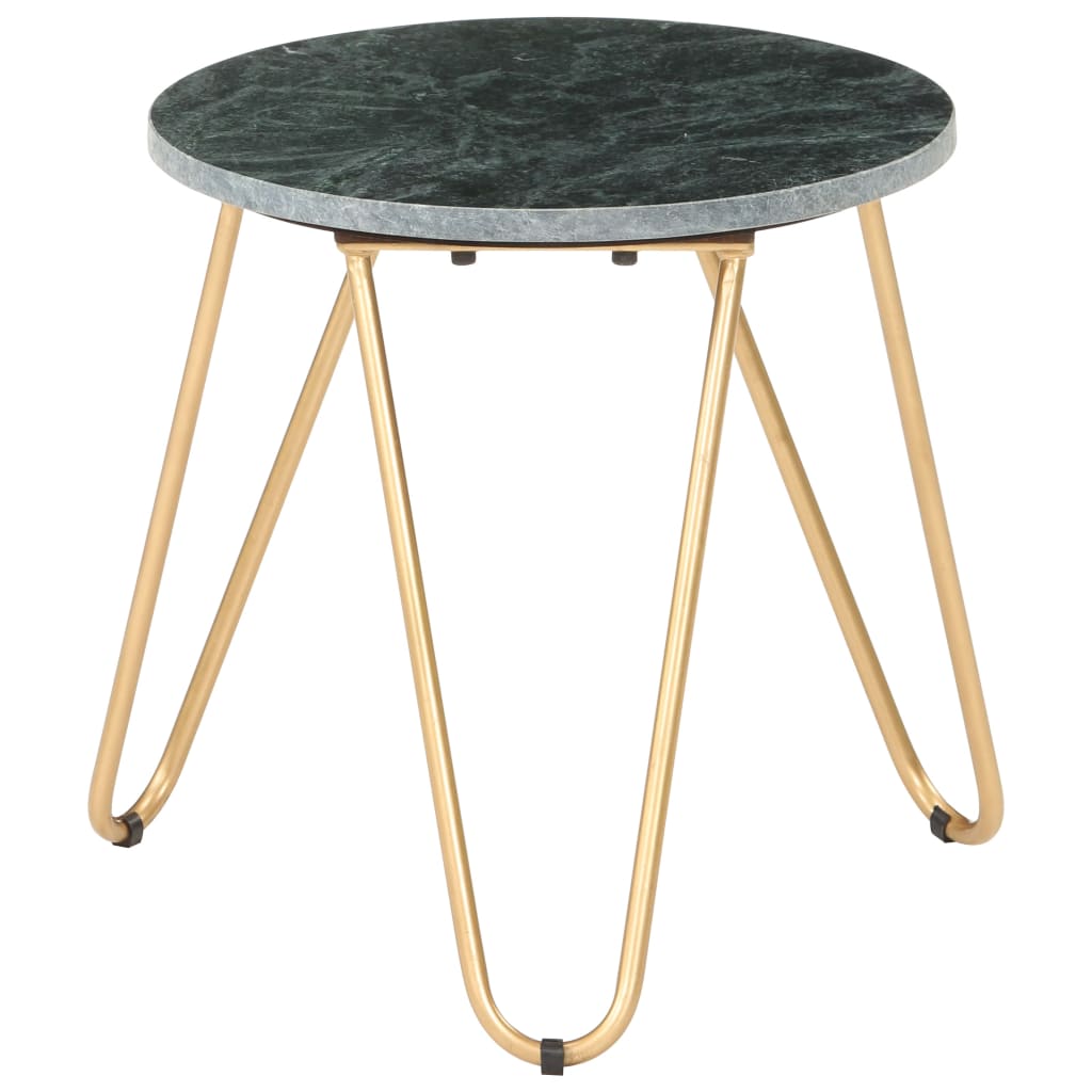 Mesa centro 40x40x40cm pedra genuína textura mármore branco