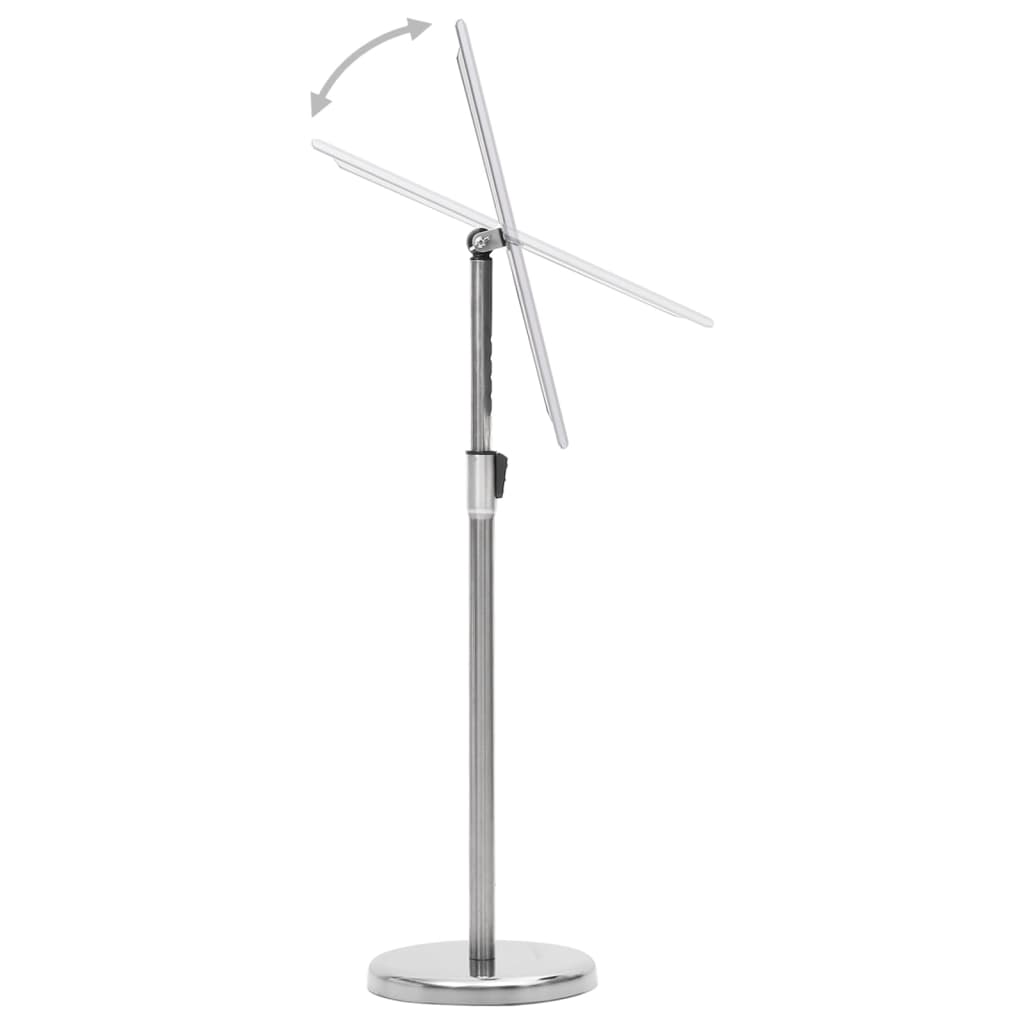 Suporte para cartazes A3 em liga de alumínio prateado