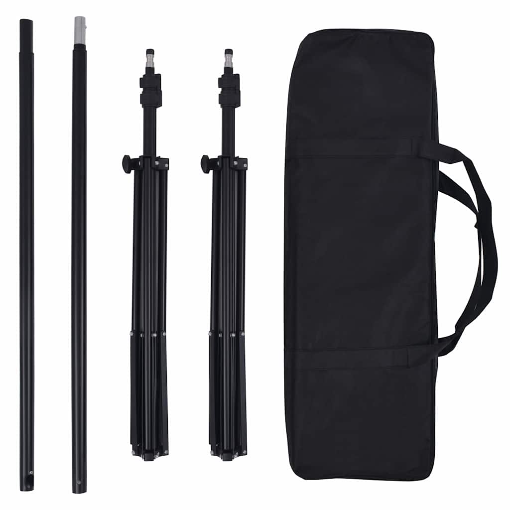 Kit estúdio de fotografia com fundo e softbox de iluminação