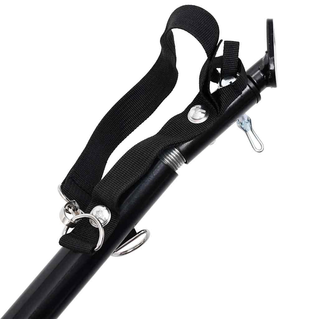 Reboque bicicletas/carrinho para animais 2-em-1 vermelho/cinza