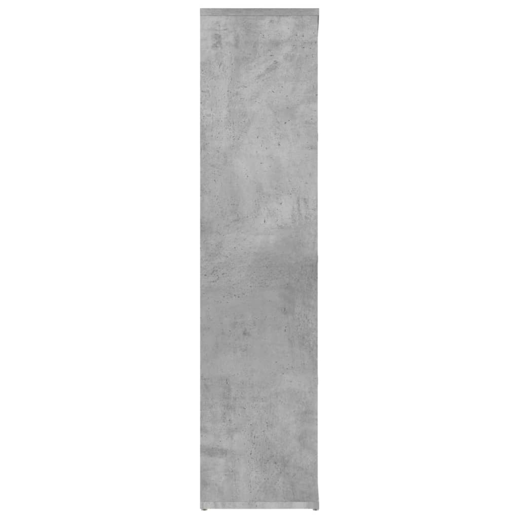 Estante 50x25x106 cm derivados de madeira branco brilhante