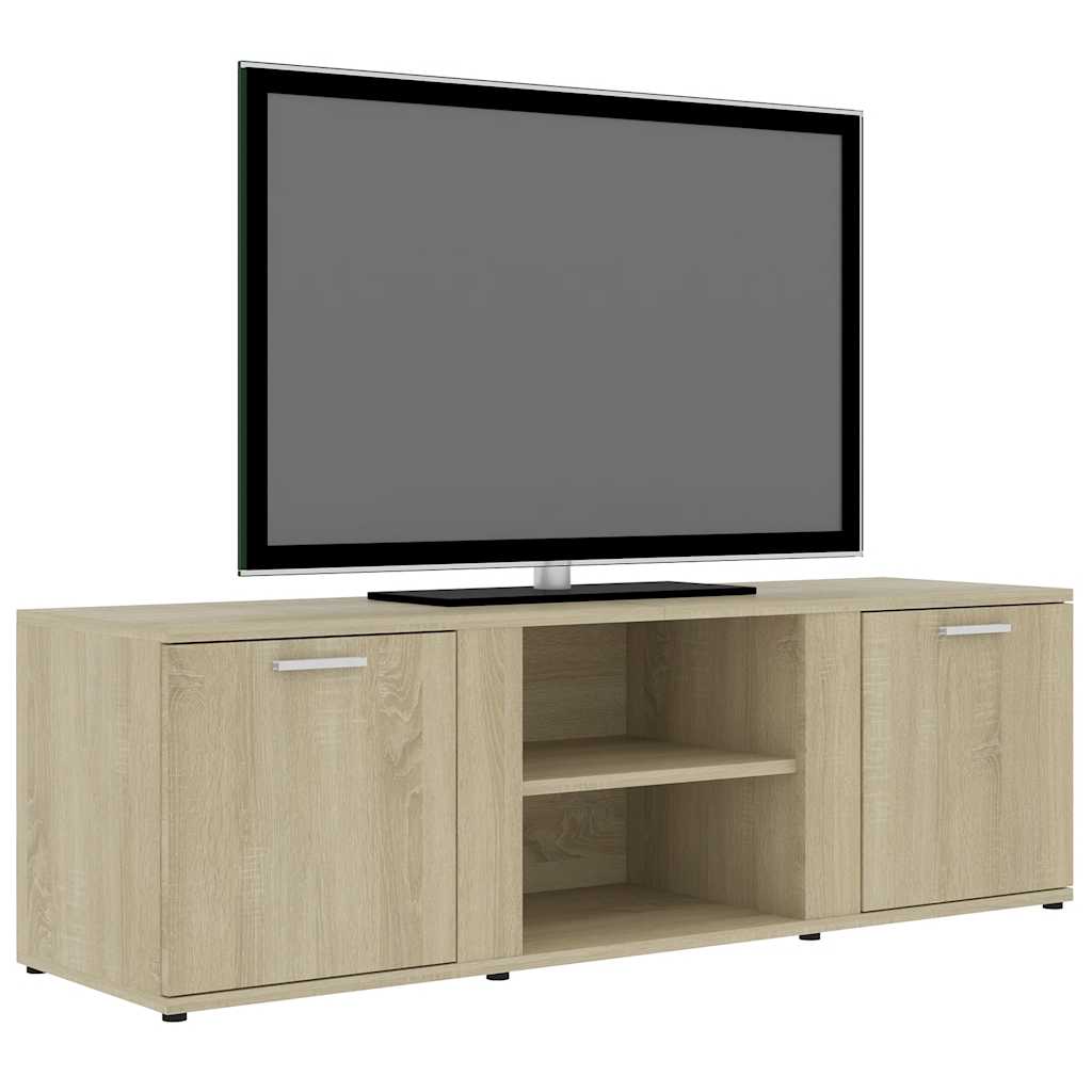 Móvel de TV 120x34x37 cm derivados de madeira branco