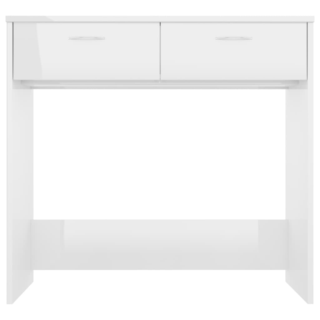 Secretária 80x40x75 cm derivados de madeira branco
