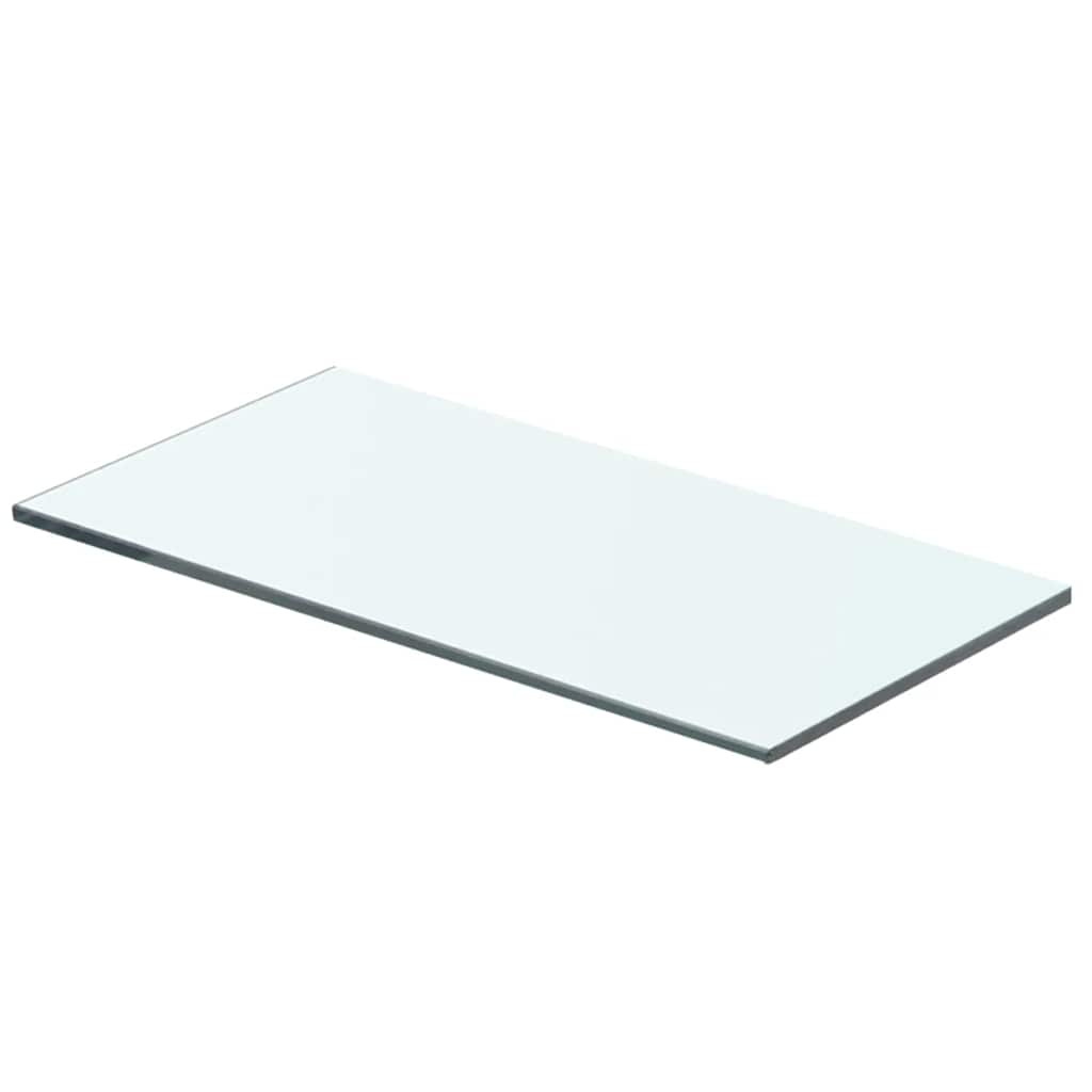 Prateleiras 2 pcs 40x15 cm vidro transparente