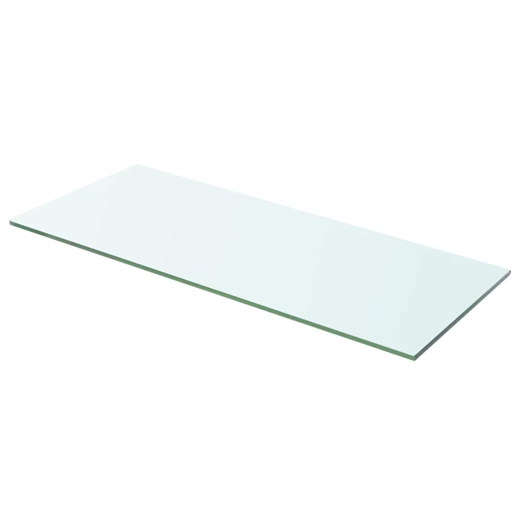 Prateleiras 2 pcs 60x20 cm vidro transparente