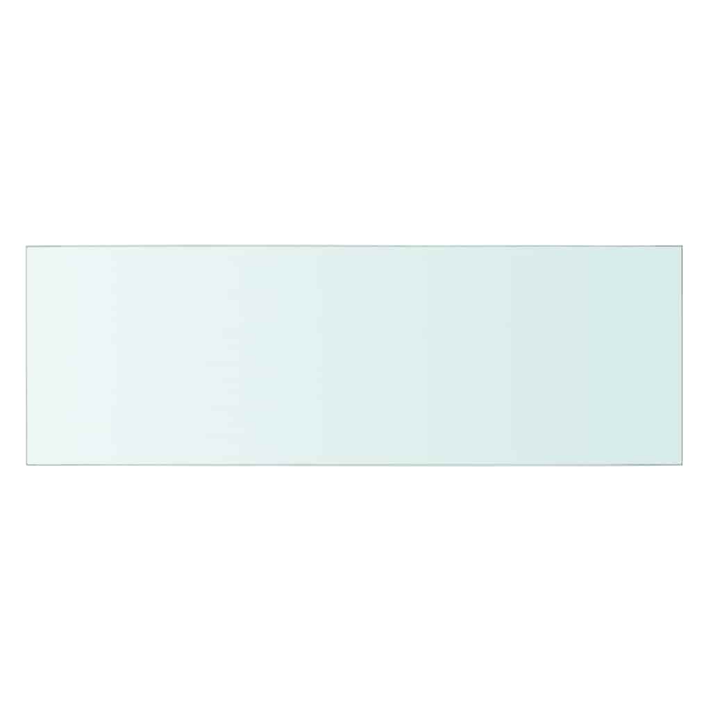 Prateleiras 2 pcs 60x20 cm vidro transparente