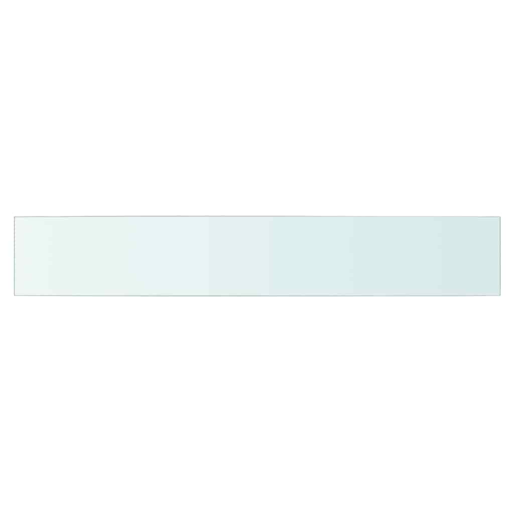 Prateleiras 2 pcs 90x15 cm vidro transparente