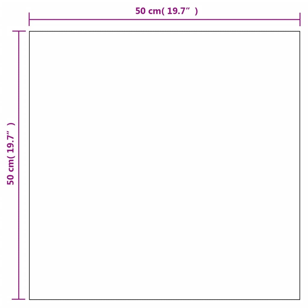 Espelhos de parede 2 pcs 40 cm vidro redondo