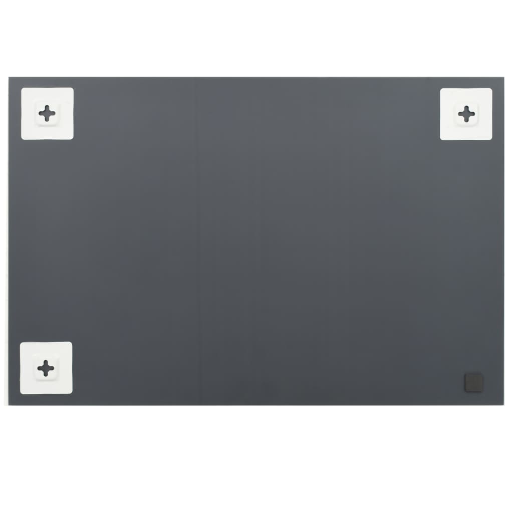 Espelhos de parede 2 pcs 40 cm vidro redondo