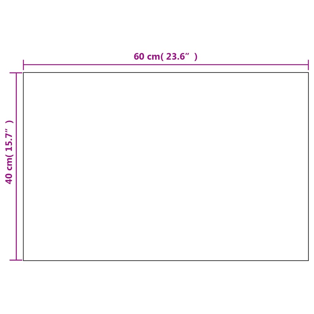 Espelhos de parede 2 pcs 40 cm vidro redondo