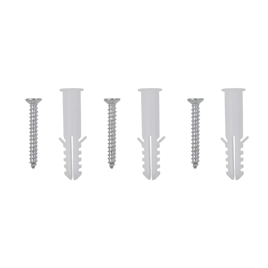 Espelhos de parede 2 pcs 40 cm vidro redondo