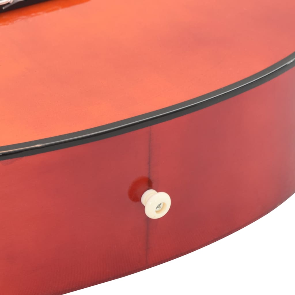 12 peças conjunto de guitarra clássica para iniciantes 4/4 39"