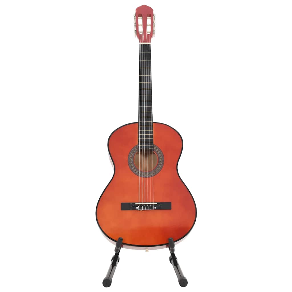 12 peças conjunto de guitarra clássica para iniciantes 4/4 39"