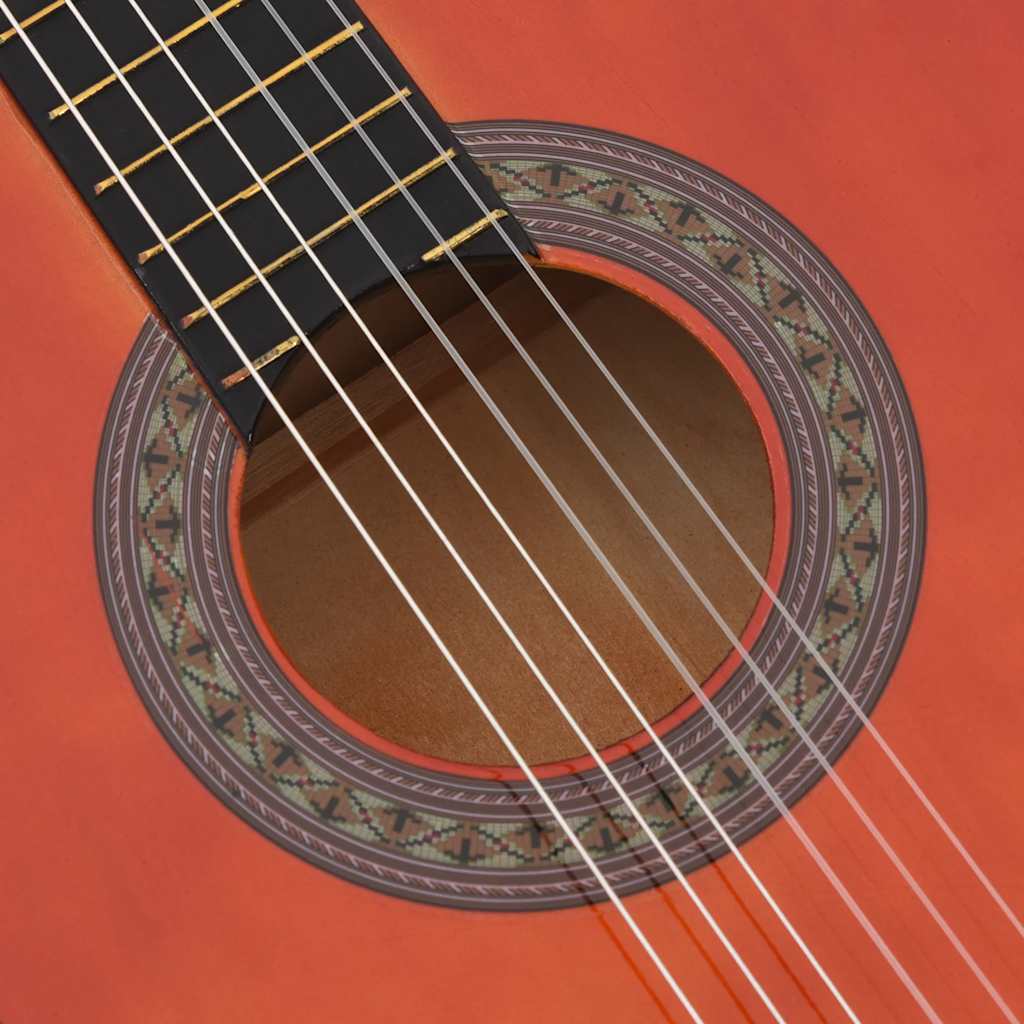 12 peças conjunto de guitarra clássica para iniciantes 4/4 39"