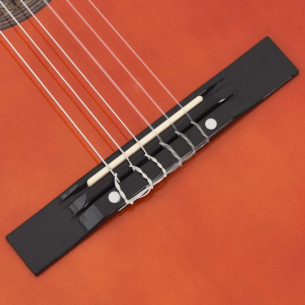 12 peças conjunto de guitarra clássica para iniciantes 4/4 39"