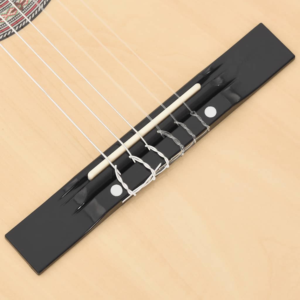 12 pcs conjunto de guitarra acústica cutaway com 6 cordas 38"
