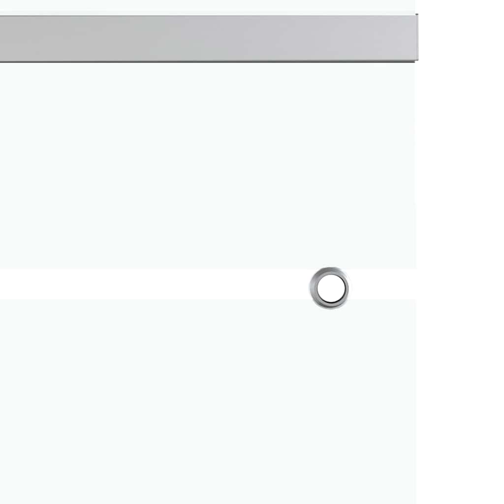 Porta deslizante em vidro ESG e alumínio 76x212 cm prateado