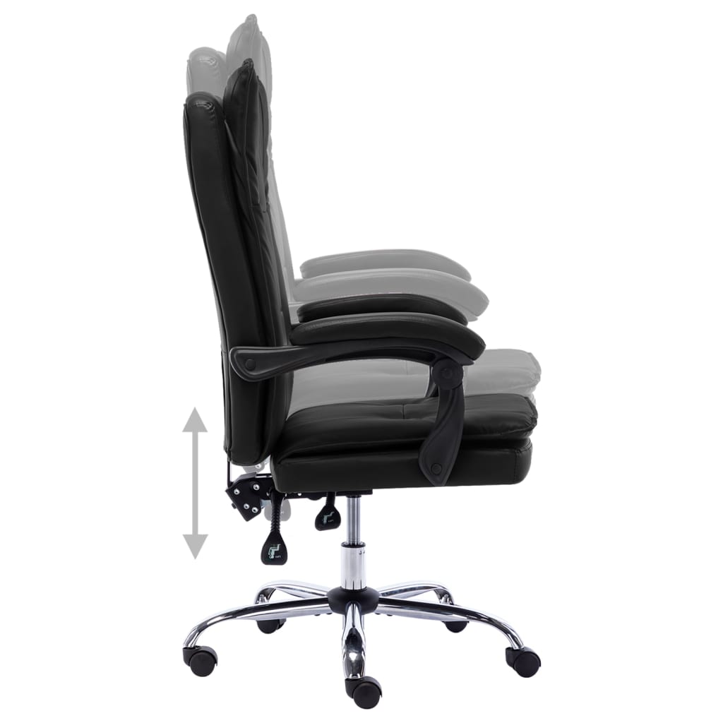 Cadeira de escritório tecido cinzento-acastanhado