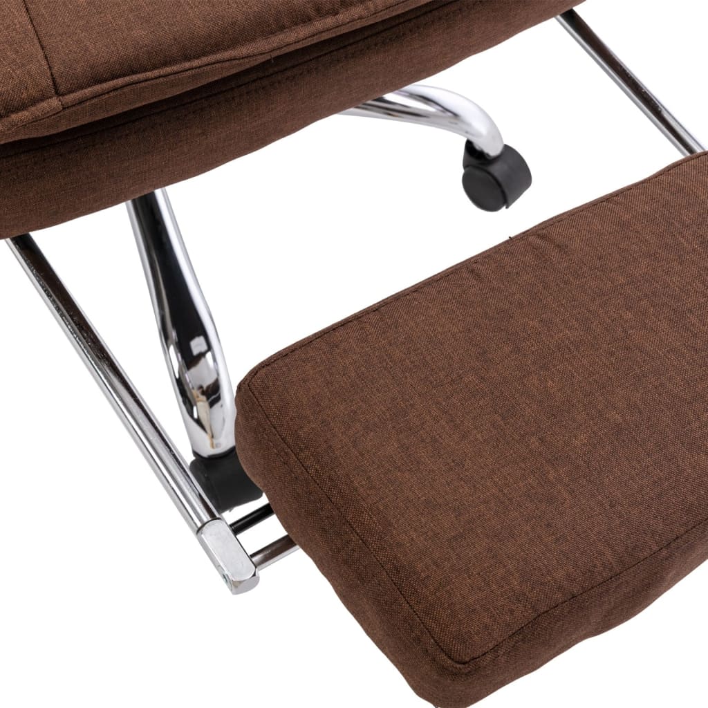 Cadeira de escritório em couro artificial antracite