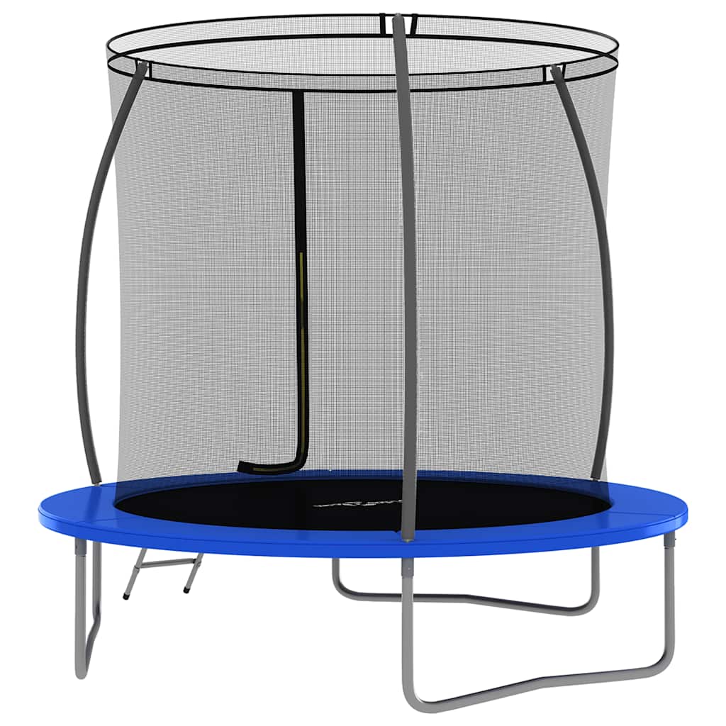 Conjunto de trampolim redondo 244x55 cm 100 kg