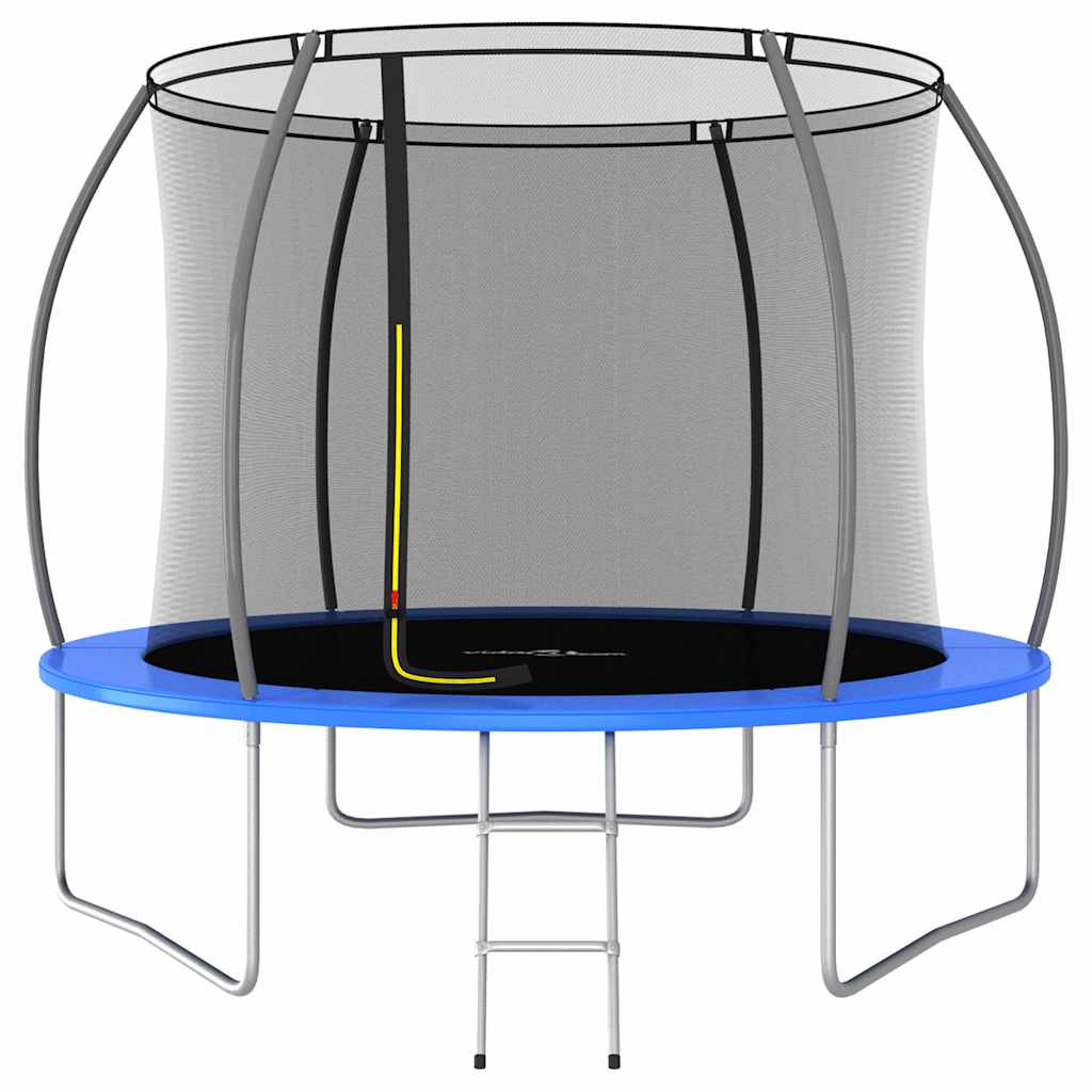 Conjunto de trampolim redondo 305x76 cm 150 kg