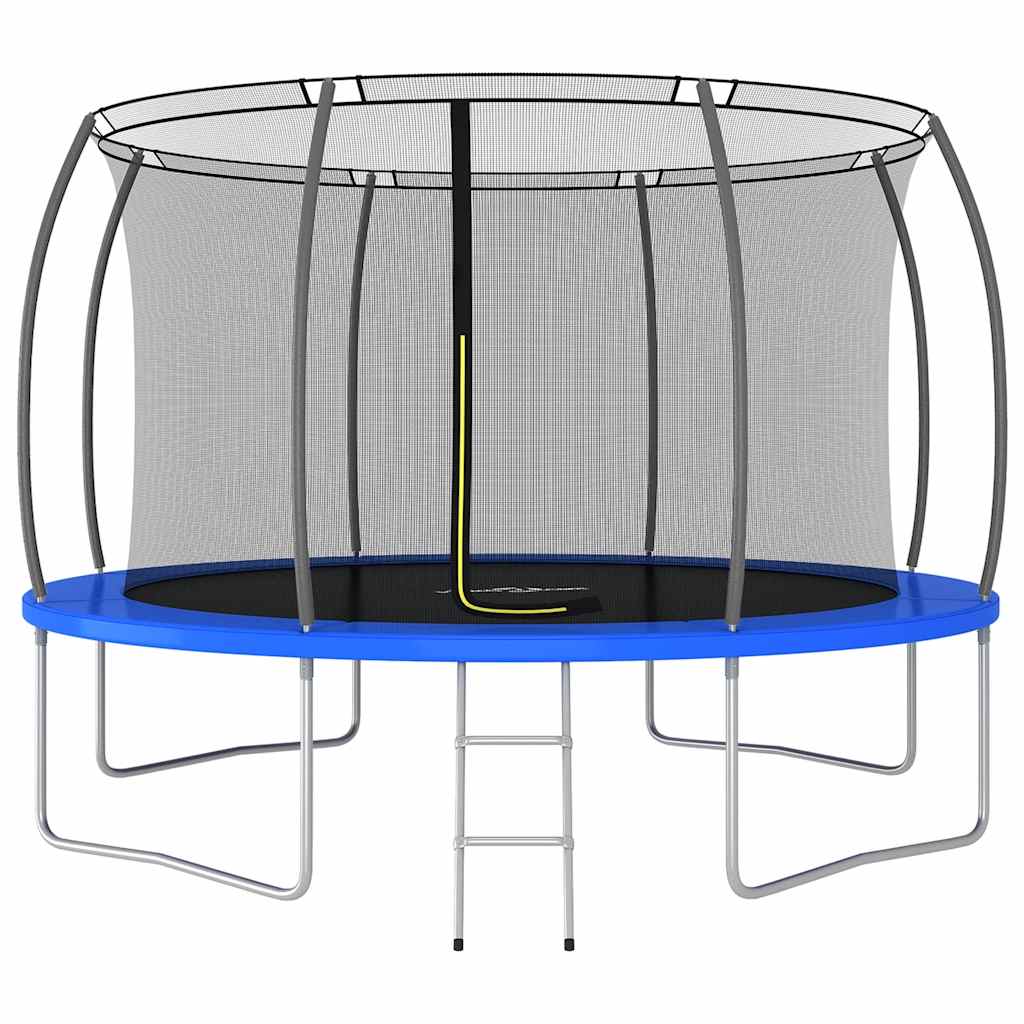 Conjunto de trampolim redondo 366x80 cm 150 kg