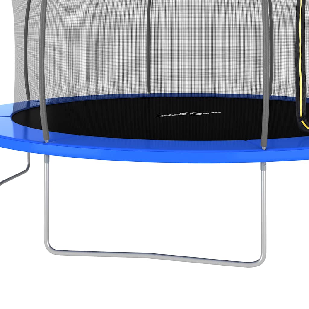 Conjunto de trampolim redondo 460x80 cm 150 kg