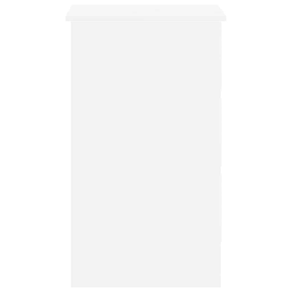 Secretária 90x45x76 cm derivados de madeira branco