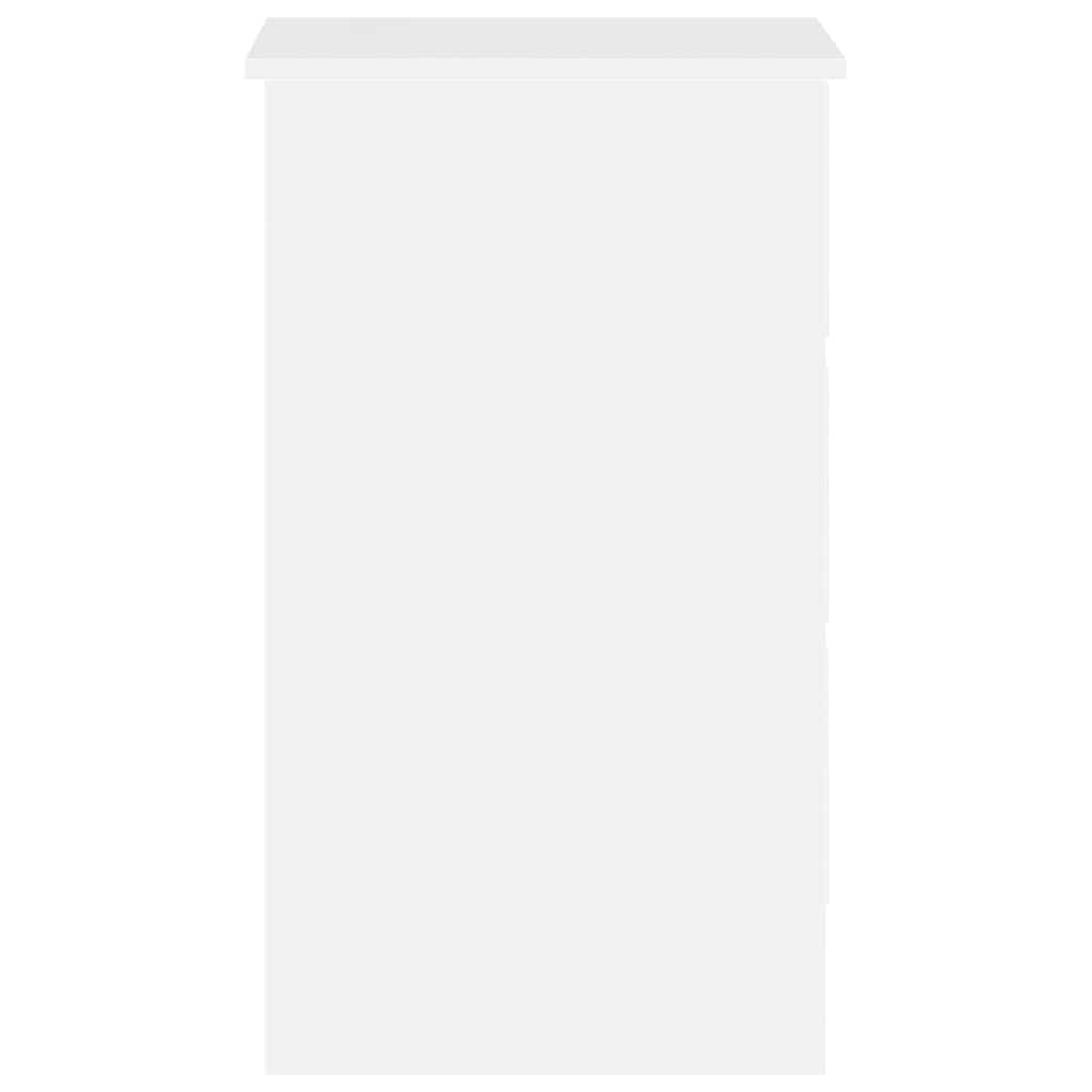 Secretária 90x45x76 cm derivados de madeira branco