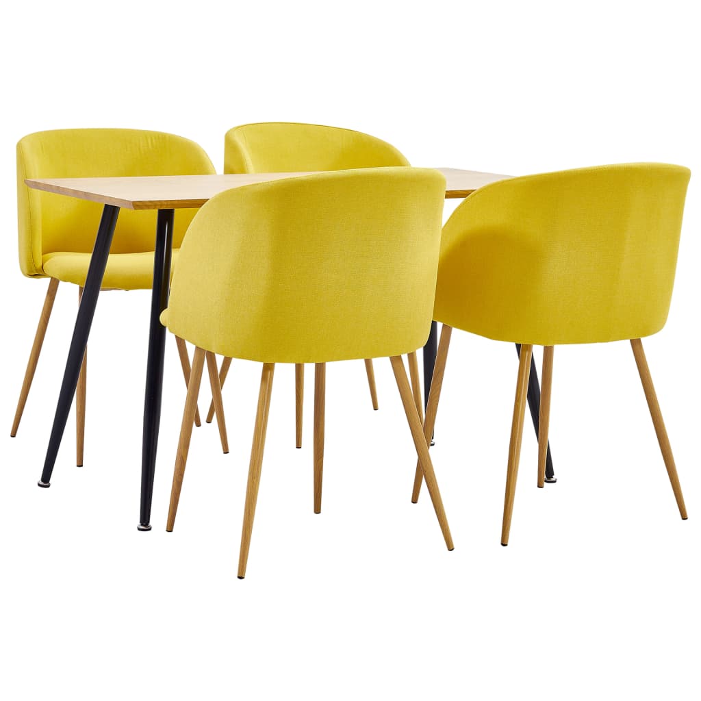 5 pcs conjunto de jantar tecido