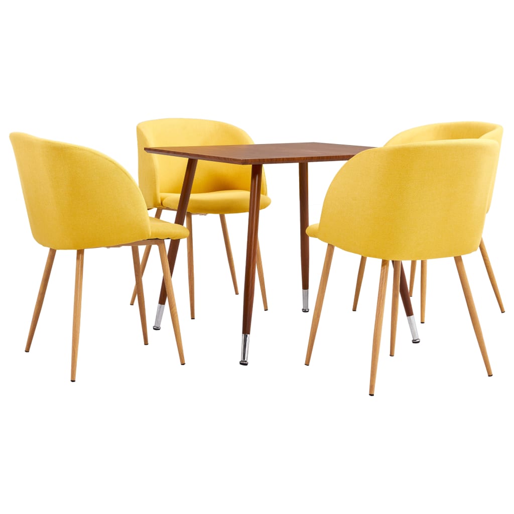 5 pcs conjunto de jantar tecido