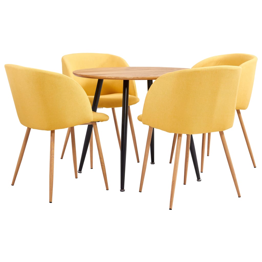 5 pcs conjunto de jantar tecido