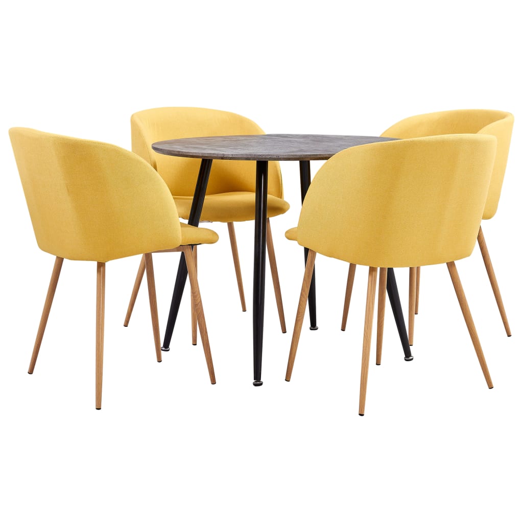 5 pcs conjunto de jantar tecido